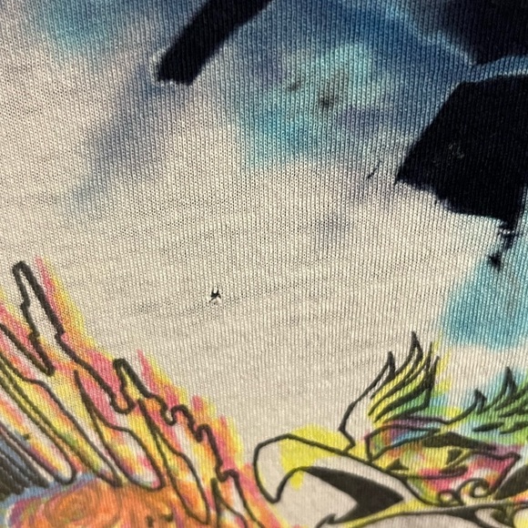 Authentic Vintage 1980 Grateful Dead Phoenix Print Tee Shirt by Mikio - Picture 5 of 6